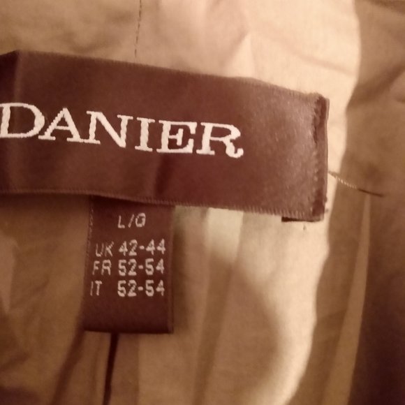 Manteau cuir, femme, Danier, taille L, Fermeture éclair - Picture 4 of 4